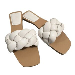 Forever 21 faux leather sandals size 6 NWOT